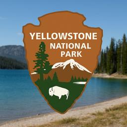 Yellowstone National Park illustration